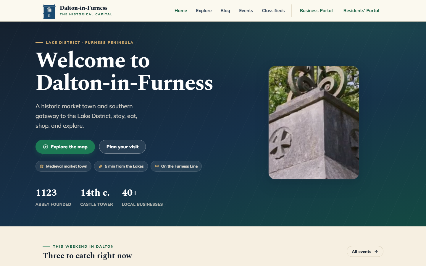 Dalton-in-Furness town website